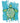 Adorable Turtle Waterproof Vinyl Sticker in Teal Water | Hand-Painted 3-Inch Decal for Water Bottles, Laptops & Journals