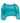 Cozy Teal Sweater Waterproof Vinyl Sticker | Hand-Painted 3-Inch Decal for Water Bottles, Laptops & Journals