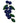 Blueberry Sprig Waterproof Vinyl Sticker | Hand-Painted 3-Inch Decal for Water Bottles, Laptops & Journals