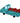 Vintage Teal Truck Filled with Large Pumpkins Waterproof Vinyl Sticker | Hand-Painted 3-Inch Decal for Water Bottles, Laptops & Journals