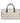 Floral Leather Weekender Bag - Lemon and Blossom Travel Duffel